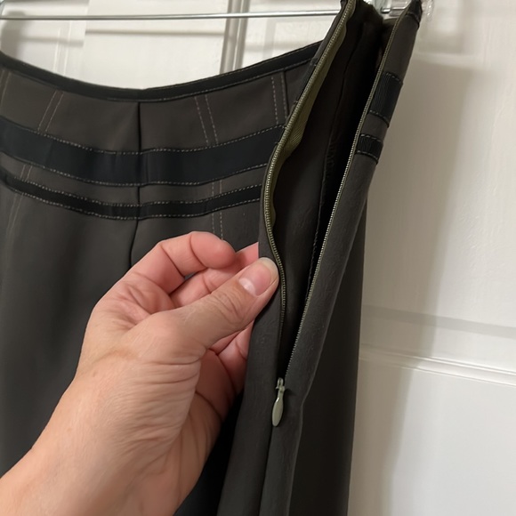 EUC Anthro Neesh MIDI olive skirt. Medium - Picture 7 of 8